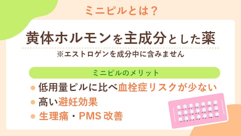 ミニピルとは?